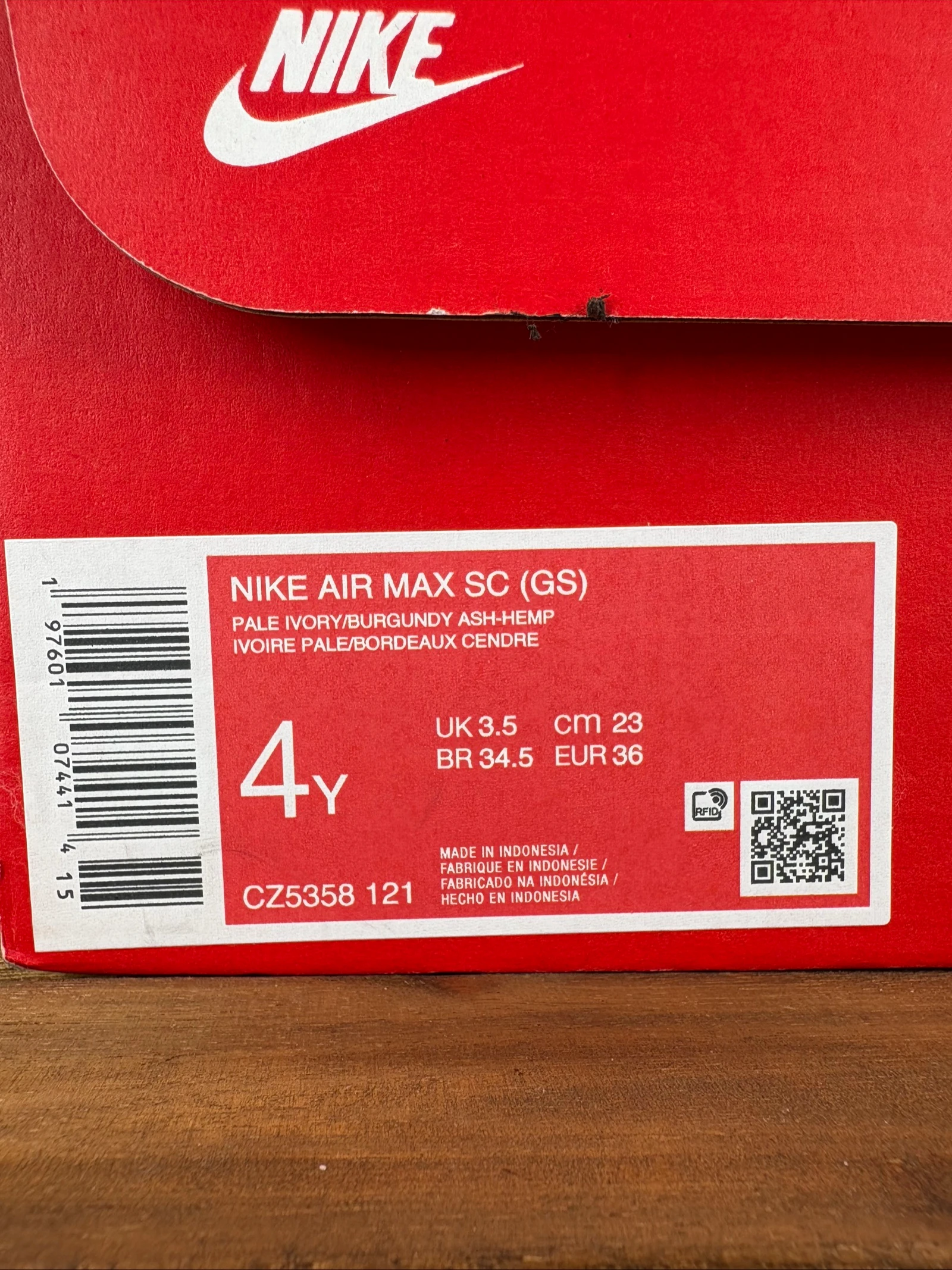 Talla 36: Zapatillas Nike Air Max SC - Crema y Beige – photo 16
